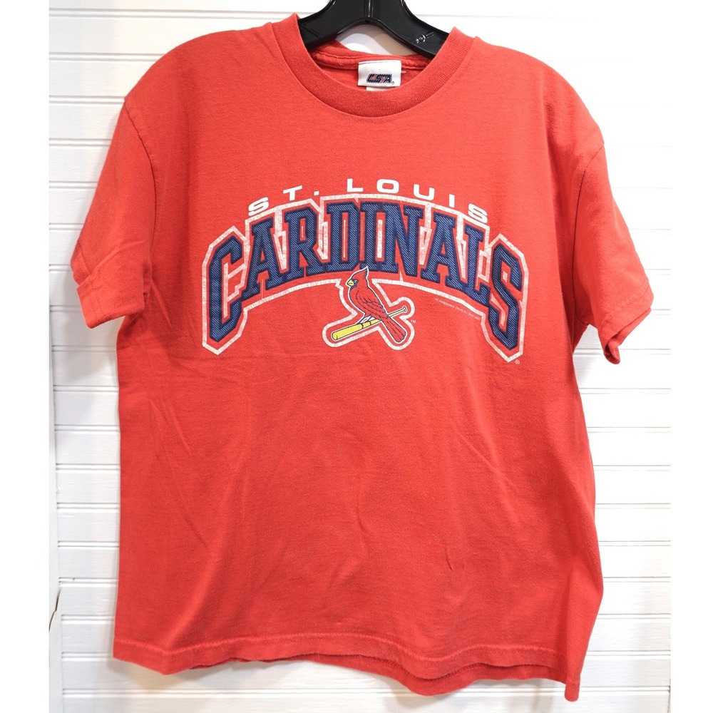 Vintage St. Louis Cardinals T-shirt Youth Large‎ 2002 CSA Boys 14-16 Kids Tee